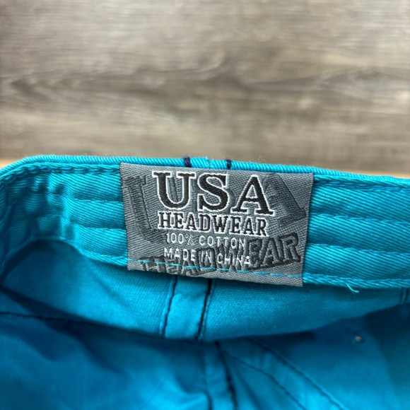 Austin Texas Hat Cap Strap Back Blue Distressed Adjustable One Size Outdoors - Picture 9 of 10